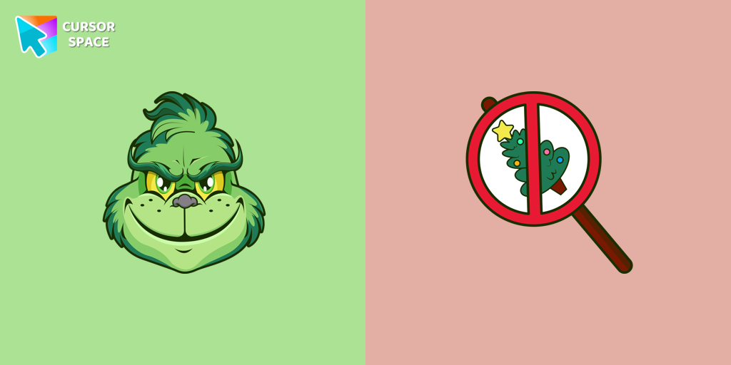 Cursor Angry Grinch Pack